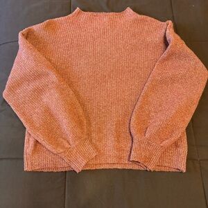 Burnt orange sweater